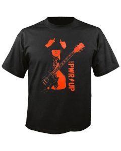 AC/DC - Power Up - Angus Horns - Lightning - Black - T-Shirt