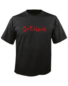 SIX FEET UNDER - Red Logo - T-Shirt