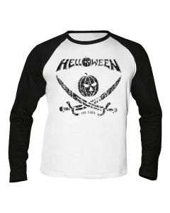 HELLOWEEN - German Metal Est. 1984 - Pirate Pumpkin - Baseball - Langarm - Shirt / Longsleeve