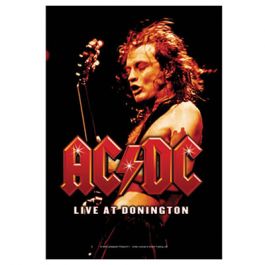 AC/DC - Live at Donington - Posterflag im Shop